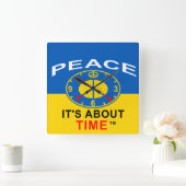 Clock スクエア壁時計 (ホーム)