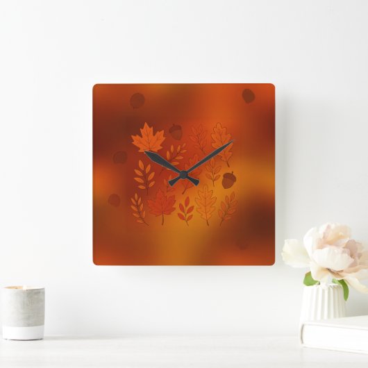 Clock  スクエア壁時計 (ホーム)
