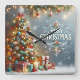 Clock スクエア壁時計