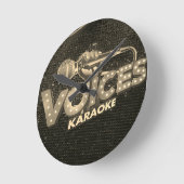 Clock. ラウンド壁時計 (傾斜)