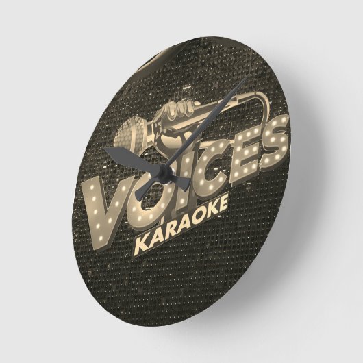 Clock. ラウンド壁時計 (傾斜)