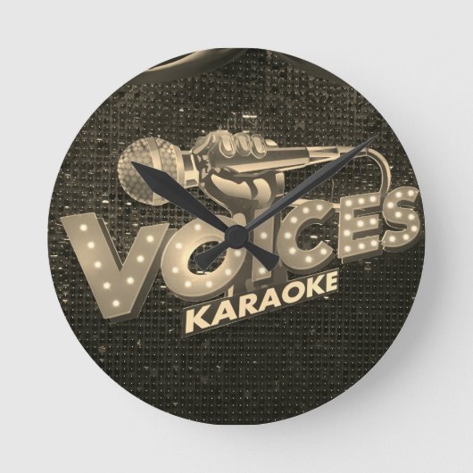 Clock. ラウンド壁時計 (正面)