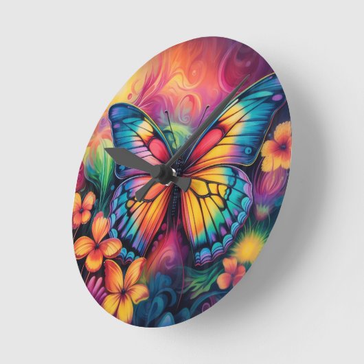 Clock ラウンド壁時計 (傾斜)