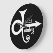 CLOCK ラージ壁時計 (傾斜)