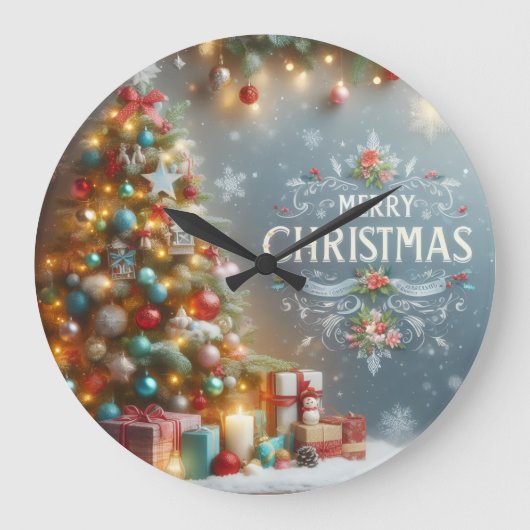 Clock ラージ壁時計 (正面)