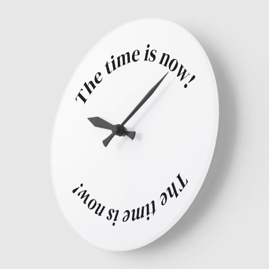 Clock ラージ壁時計 (傾斜)