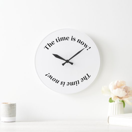 Clock ラージ壁時計 (ホーム)