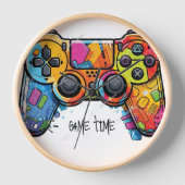 clock  壁時計 (正面)