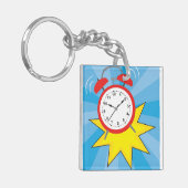 Clock Alarming キーホルダー (正面左)