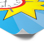Clock Alarming ポスター (角)