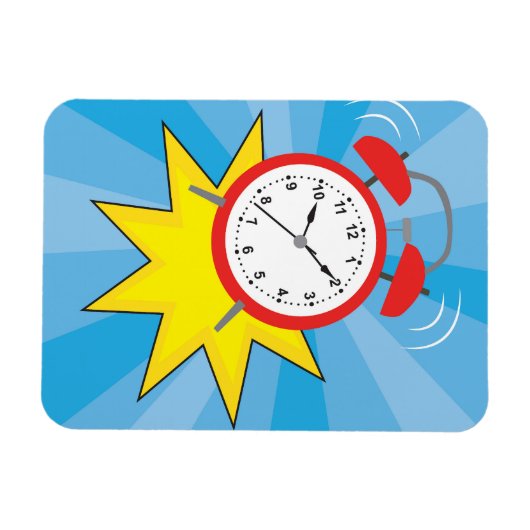 Clock Alarming マグネット (横)