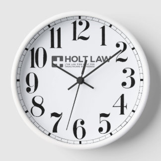 Clock by Holt Law (Gray) 壁時計