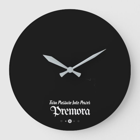 clock by premora ラージ壁時計 (正面)