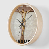 clock design in jesus cross 壁時計 (傾斜)