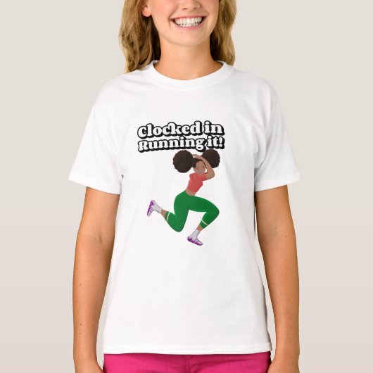 Clock it Running  Tシャツ (正面)