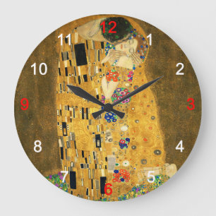Clock of “The Kiss” ラージ壁時計