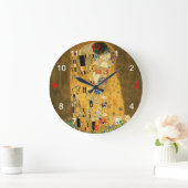Clock of “The Kiss” ラージ壁時計 (ホーム)