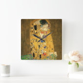 Clock of “The Kiss”,No.03 スクエア壁時計 (ホーム)