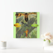 "Clock Roach" Roach enthusiasts will love this!! スクエア壁時計 (ホーム)