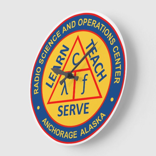 Clock (RSOC) ラージ壁時計 (傾斜)