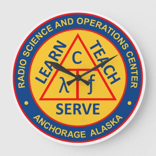 Clock (RSOC) ラージ壁時計 (正面)