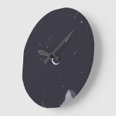 Clock Spice style ラージ壁時計 (傾斜)