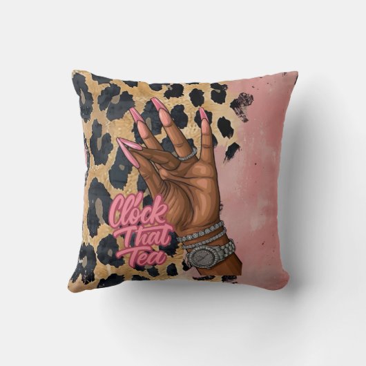 Clock That Tea クッション (裏面)