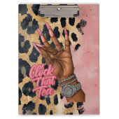 Clock That Tea Journal クリップボード (正面)