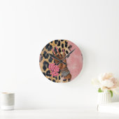 Clock That Tea Wall Clock ラウンド壁時計 (ホーム)