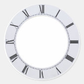 ClockFace060709 ラウンドシール (正面)