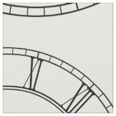 Clockfaces ファブリック (クローズアップ)