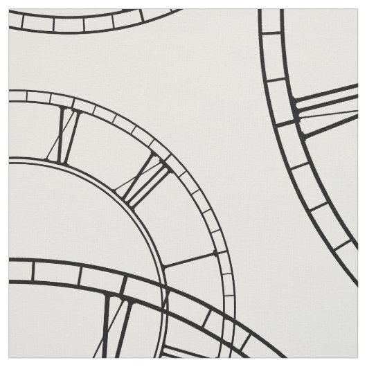Clockfaces ファブリック (見本)