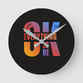 Clockify your Style ラウンド壁時計