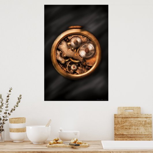 Clockmaker -ギア ポスター (キッチン)