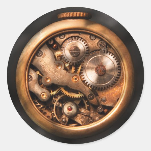 Clockmaker -ギア ラウンドシール (正面)