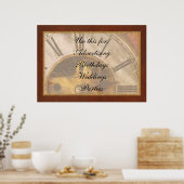 Clockmaker – 何時 ポスター (キッチン)