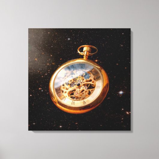 Clockmaker -宇宙時間 キャンバスプリント (正面)