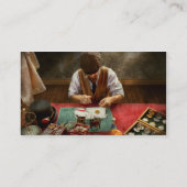 Clockmaker – 時計学のデモ 名刺 (裏面)