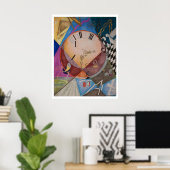 Clocks (プリント) ポスター (ホームオフィス)