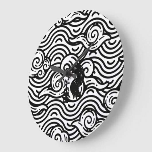 Clocks ラージ壁時計 (傾斜)