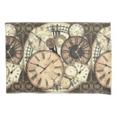 Clocks 枕カバー (正面)