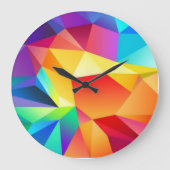 Clocks Acrylic Wall Clock ☆★ ☆★ ☆★ ☆★ ☆★ ラージ壁時計 (正面)