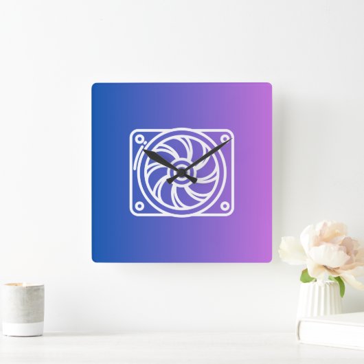 Clocks Cooler スクエア壁時計 (ホーム)