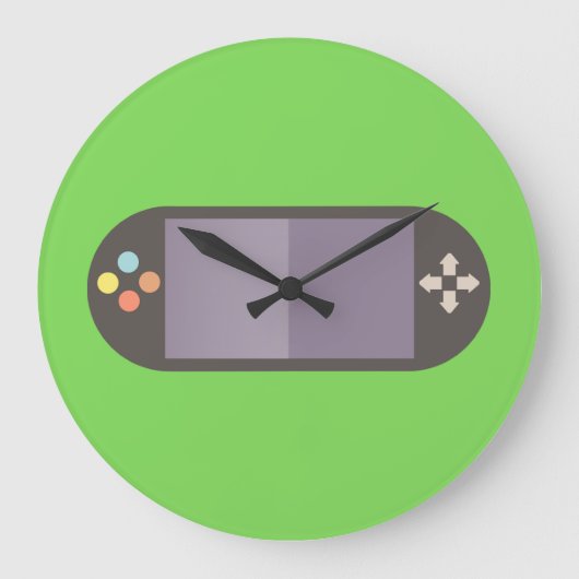 Clocks Game ラージ壁時計 (正面)