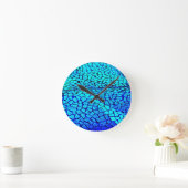 Clocks-Misc/抽象芸術 – モザイク3 ラウンド壁時計 (ホーム)