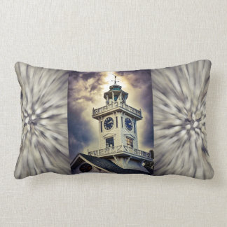 Clocktowerの抽象的な写真撮影 ランバークッション