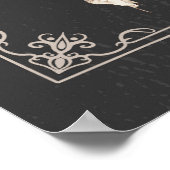 ClockworkオートクチュールSteampunkデジタルアート ポスター (角)