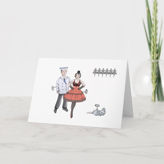 Clockworkダンサーカード カード (正面)