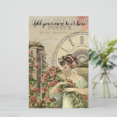 Clockworkバラガーデンジャーナルスクラップブック紙 (スタンド正面)