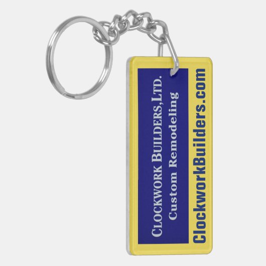 Clockworkビルダー キーホルダー (正面左)